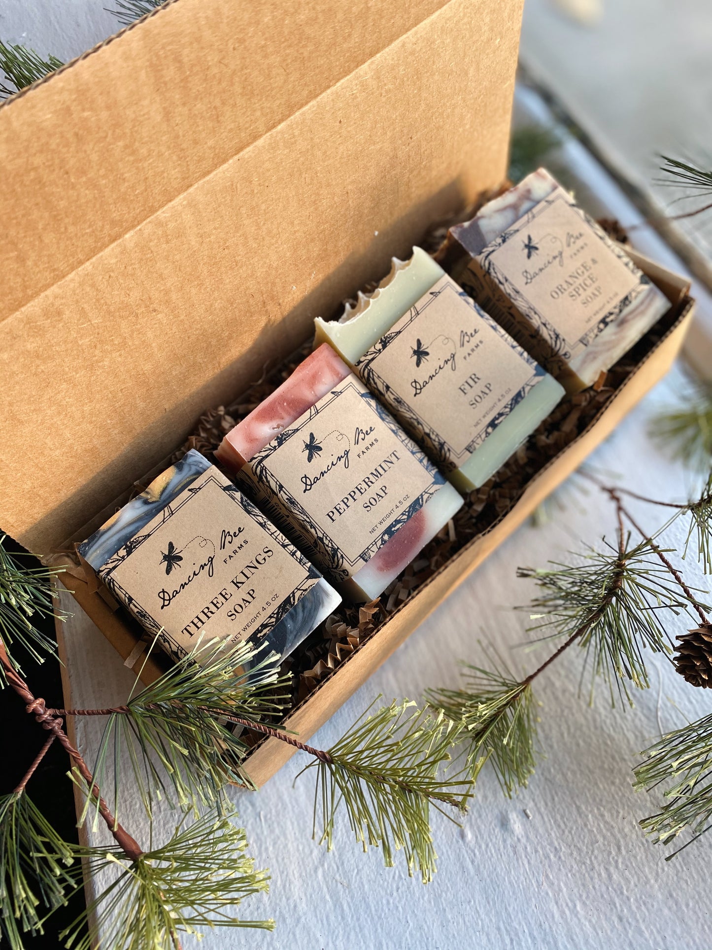 Holiday Soaps Gift Box